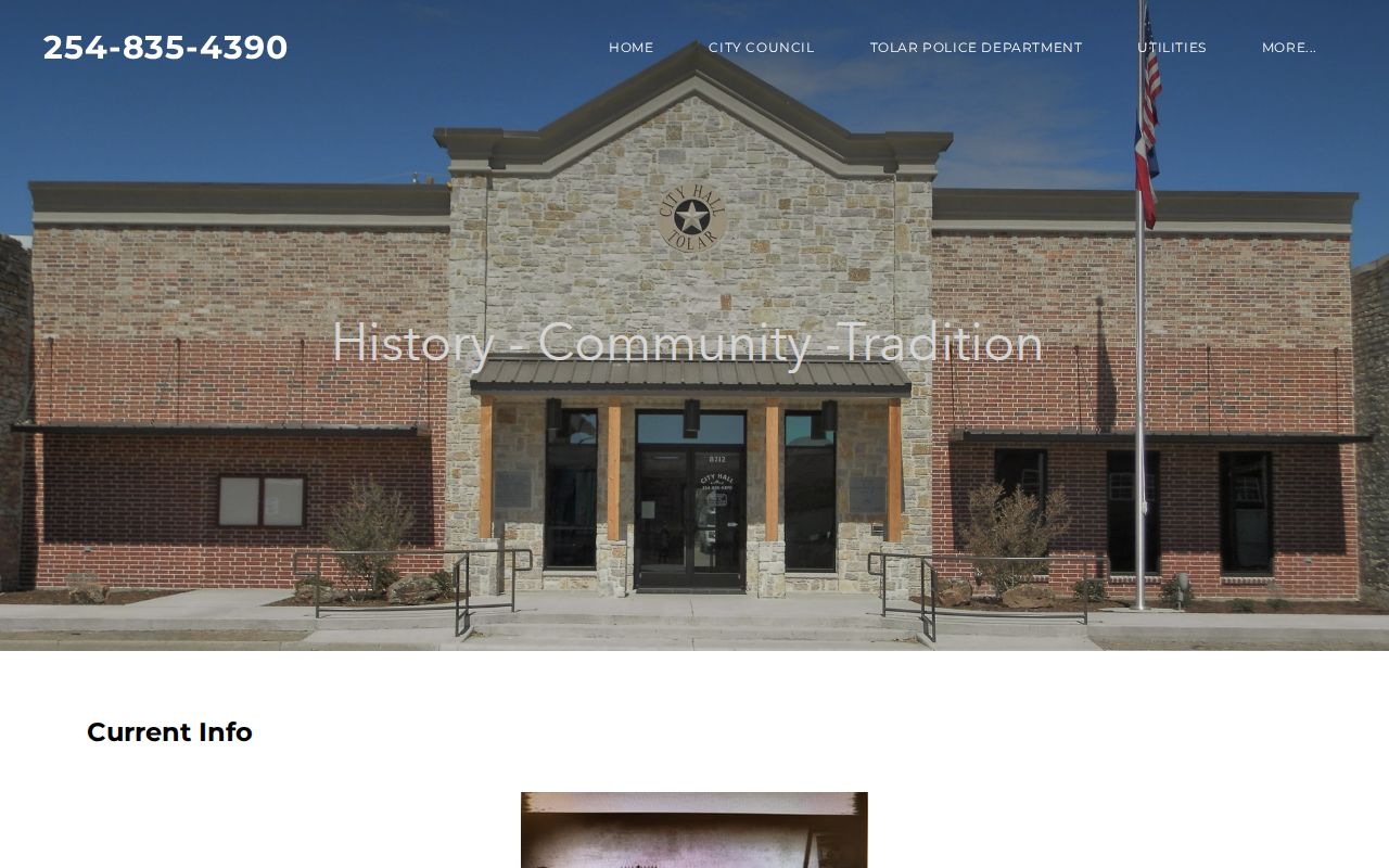 Tolar Municipal Court citation payment instruction
